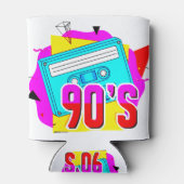 90er Jahre Old School Vibes Shirt Designs Geschenk Blikjeskoeler (Achterkant)