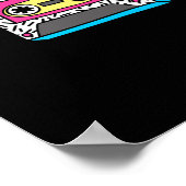 '90's '90 Ik hoor de jaren '90. Poster (Hoek)