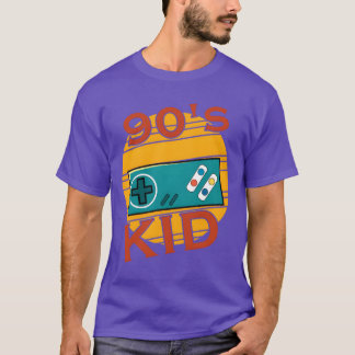 90s 90s gamer kind retro gokken zeggen vrienden t-shirt
