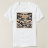 90s auto ontworpen T-shirt (Design voorkant)