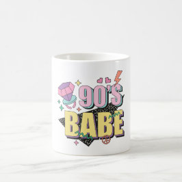 "90s Babe" Nostalgisch geschenk Koffiemok