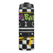 90's Baby Cassette 3D Opgeblazen Tumbler Thermosbeker (Voorkant)