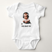 90s Baby DJ Body Suit Romper (Voorkant)
