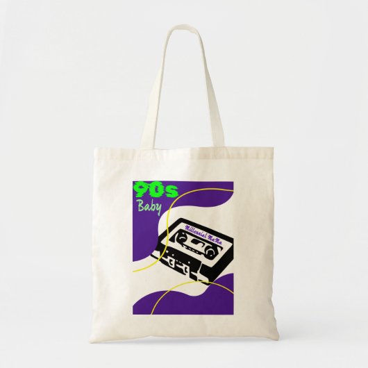 90s Baby Millennial MaMa Tote Bag (Voorkant)