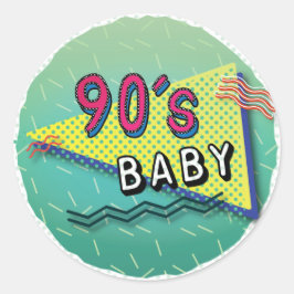 90's Baby Patroon Stickers