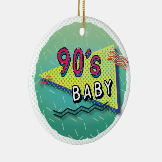 90's Baby Patroonpatroon Ornament (Rechts)