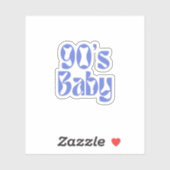 90s Baby Sticker (Vel)