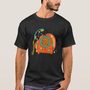 90s Baby Telefoon 1990 Retro 90s Costume T-shirt