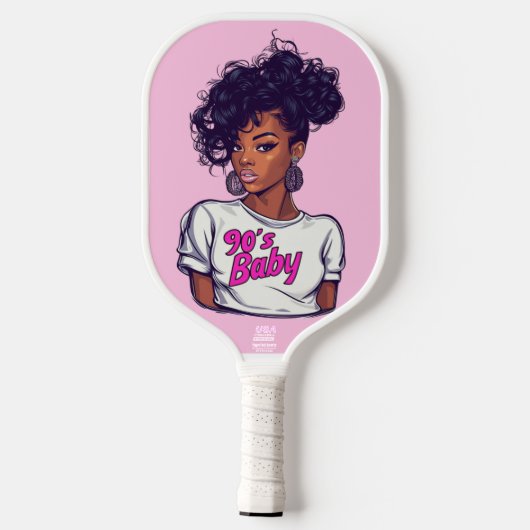 90's Bash Pickleball Paddle (Achterkant)