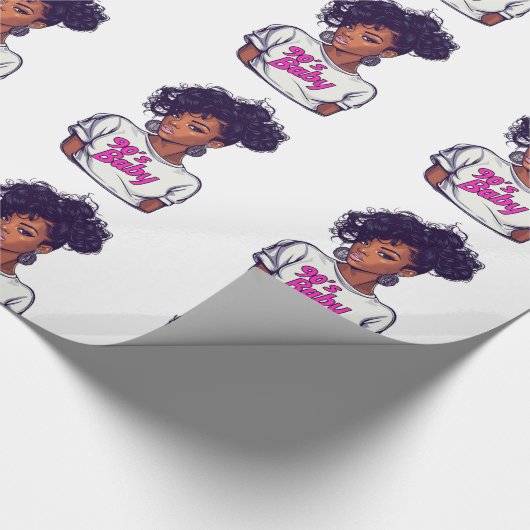 90's Bash Wrapping Paper Cadeaupapier (Hoek)