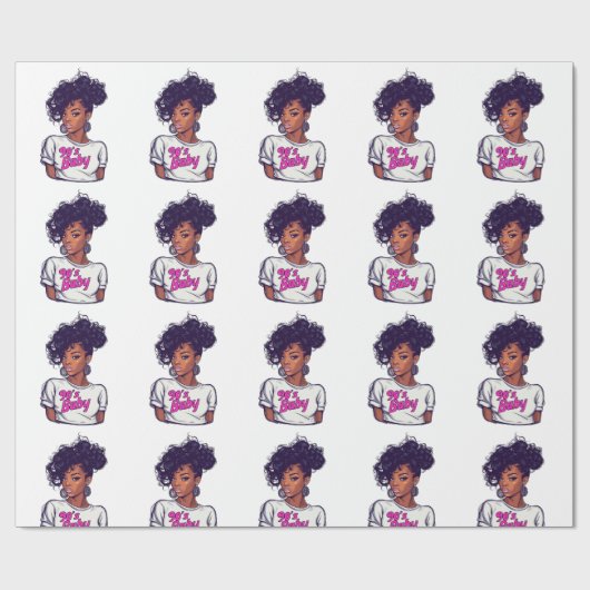 90's Bash Wrapping Paper Cadeaupapier (Vlak)