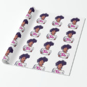 90's Bash Wrapping Paper Cadeaupapier (Uitgerold)