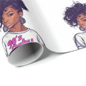 90's Bash Wrapping Paper Cadeaupapier (Rol Hoek)