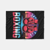 90s  Bokshandschoenen Bokser Fleece Deken (Voorkant (Horizontaal))