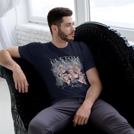 90's bootleg rap t-shirt aangepaste foto T-Shirt