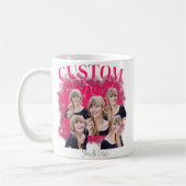 90's bootleg rap tee custom photo koffiemok (Links)