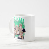 90's bootleg rap tee custom photo koffiemok (Voorkant links)