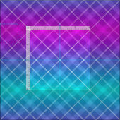 90s Bright Pset Pattern Girly Pink Paars Ombre Stof (Delen)