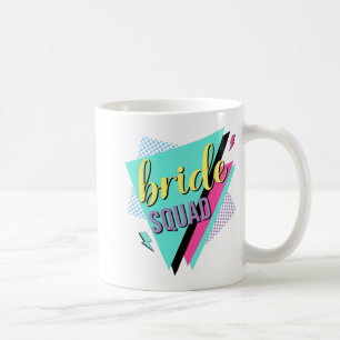 90s Bruids-squad Bruidsmeisje Retro 90s Bacheloret Koffiemok