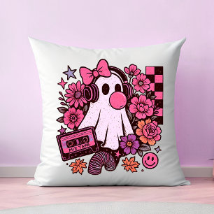 90s Bubblegum Esthetiek Retro Geest Meisje Hallowe Kussen