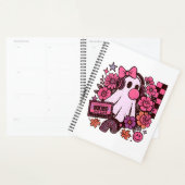 90s Bubblegum Esthetische Retro Ghost Girl Hallowe Planner (Display)