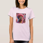 90s Capybara Disco T-shirt (Voorkant)