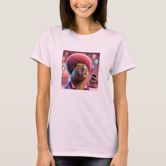 90s Capybara Disco T-shirt