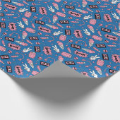 90s Comic Pattern Cadeaupapier (Hoek)