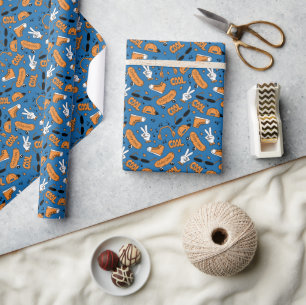 90s Comic Pattern Cadeaupapier