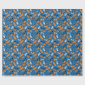 90s Comic Pattern Cadeaupapier (Vlak)