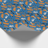 90s Comic Pattern Cadeaupapier (Hoek)