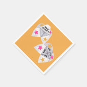 90's Cootie Catcher Preppy Party Servet (Hoek)