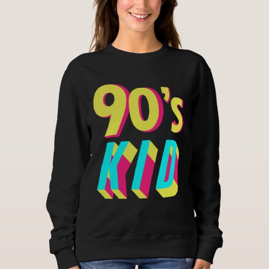 90s Costume Theme Party 90s Outfit Retro Party 90  Trui (Voorkant)