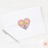 90s Crush Heart Locket — Cute Retro Boy Sticker (Envelop)