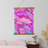 90s de Kunst van de Pop van Nostalgie in Magenta