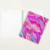 90s de Kunst van de Pop van Nostalgie in Magenta Planner (Display)