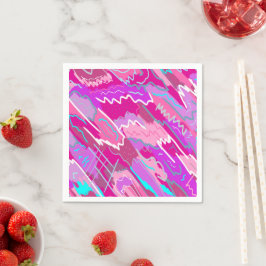 90s de Kunst van de Pop van Nostalgie in Magenta Servet