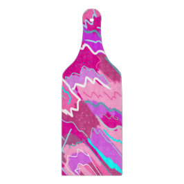 90s de Kunst van de Pop van Nostalgie in Magenta Snijplank