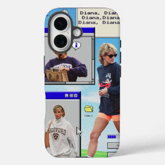 90's Diana iPhone 16 Hoesje