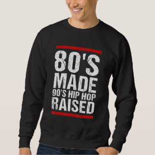 90's dikke dip-hop verhoogd kleding 1 trui