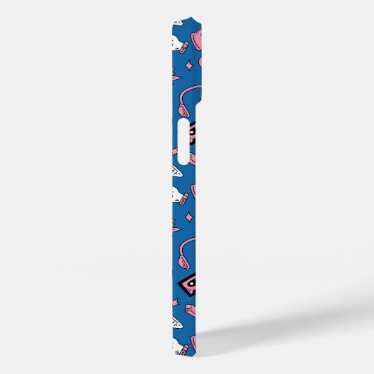 90s Doodle Patroon Case-Mate iPhone Case (Achterkant / Rechts)