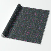 90s Galaxy Arcade Cadeaupapier (Uitgerold)
