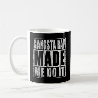 90's Gangsta Rap liet me het doen Koffiemok