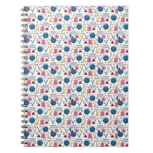 90s Geometrische vormen Notitieboek