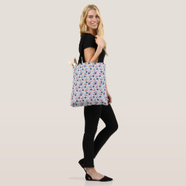 90s Geometrische vormen Tote Bag