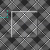 90s geplakt Unisex Pattern Grunge Grey Cool Trendy Stof (Delen)