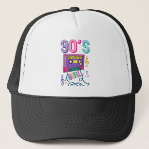 90's Girl Retro Old Cassette Trucker Pet