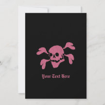 90s Goth Rockabilly Schedel en Kruisbeenderen Punk
