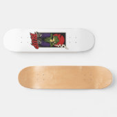 90s Grunge Kikker BLUP Skateboarddek Persoonlijk Skateboard (Horizontaal)