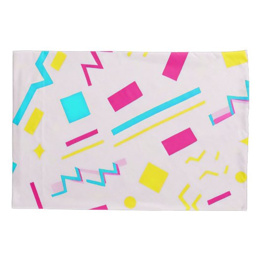 90's Hand getrokken Doodle Kussensloop (Achterkant)